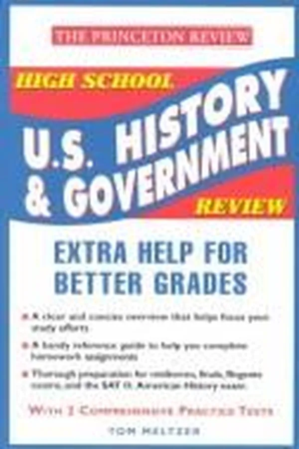 Capa de High school U.S. history & government review
