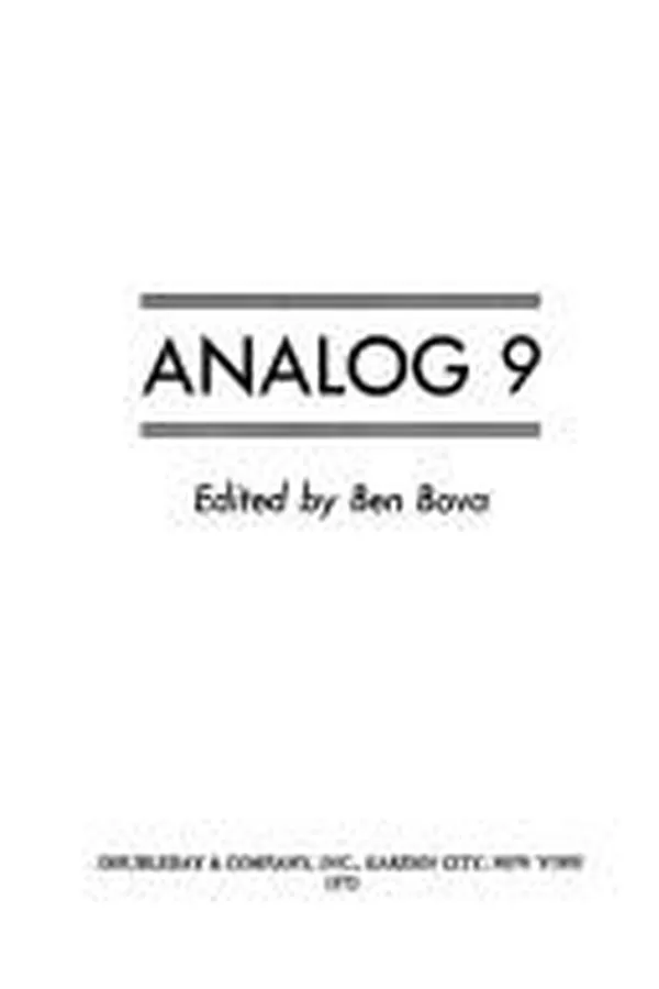 Capa de Analog 9