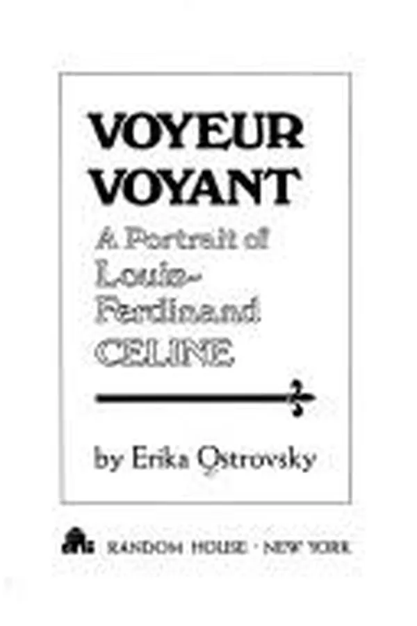 Capa de Voyeur voyant