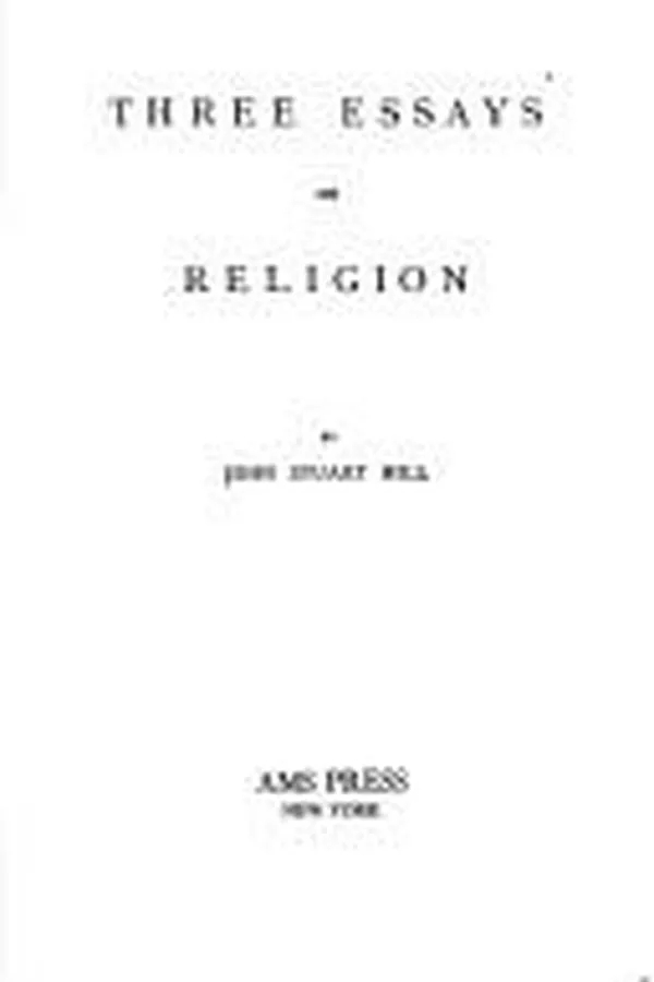 Capa de Essays (Nature / Theism / Utility of Religion)