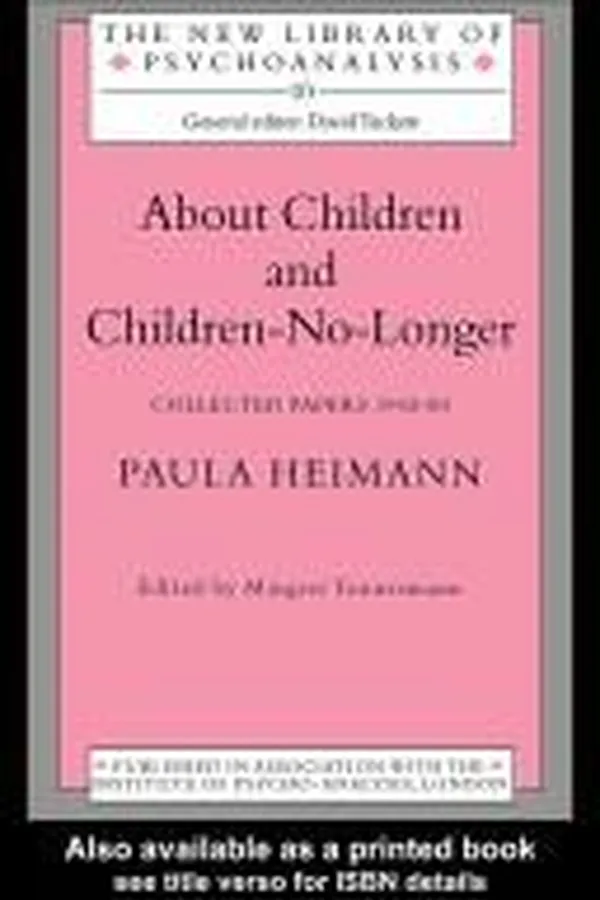 Capa de About children and children-no-longer