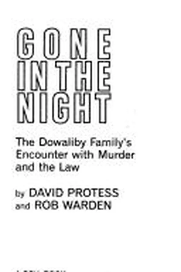 Cover of Gone in the night