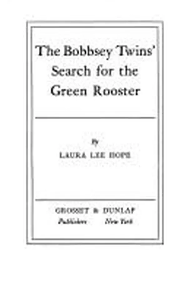 Capa de The Bobbsey twins and the Flying Clown