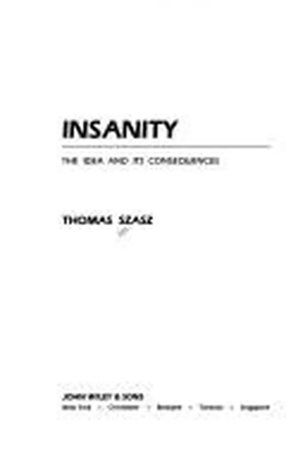 Capa de Insanity