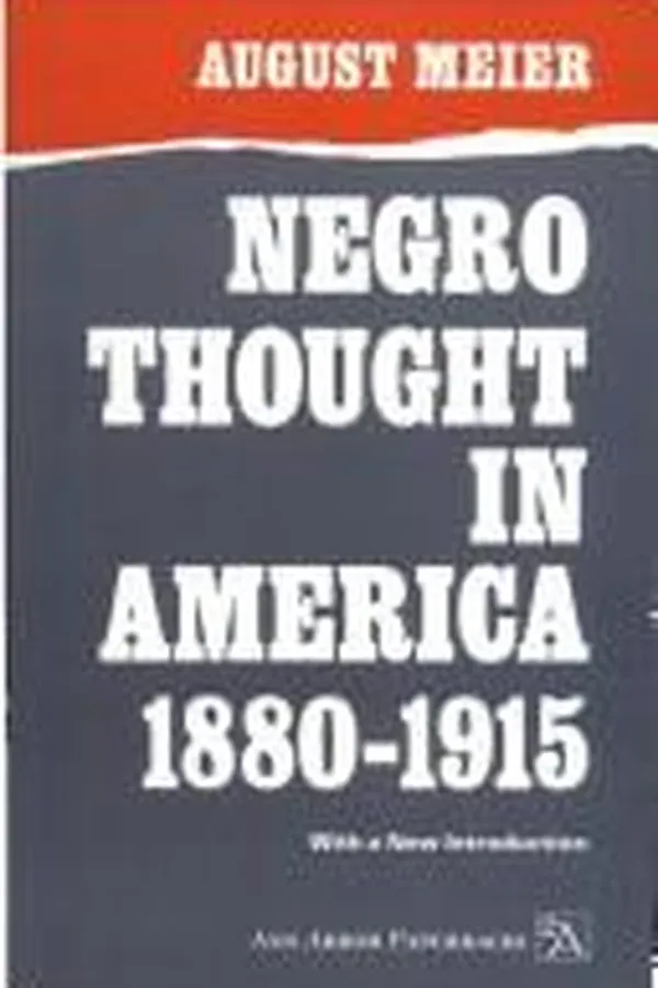 Capa de Negro thought in America, 1880-1915