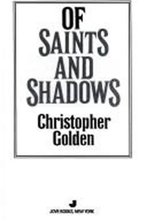 Capa de Of Saints and Shadows