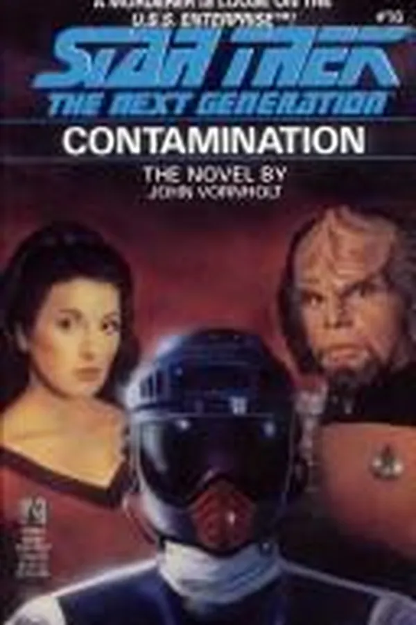 Capa de Star Trek The Next Generation - Contamination