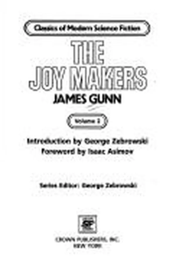 Capa de The joy makers