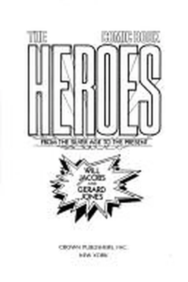 Capa de The comic book heroes