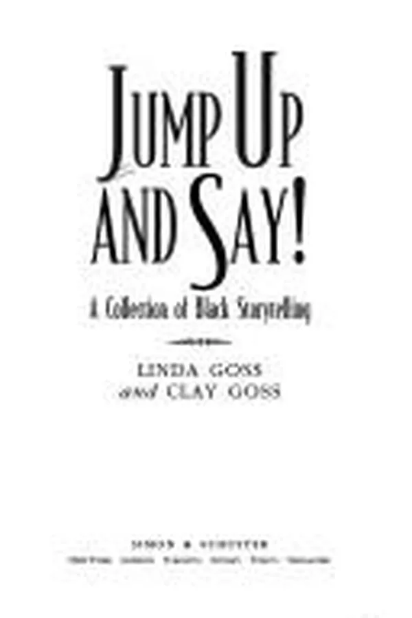 Capa de Jump up and say!