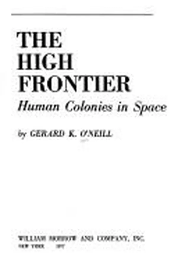 Capa de The high frontier