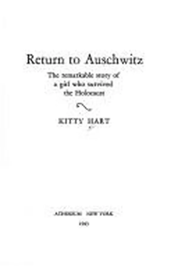 Capa de Return to Auschwitz