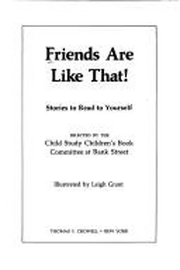 Capa de Friends are like that!