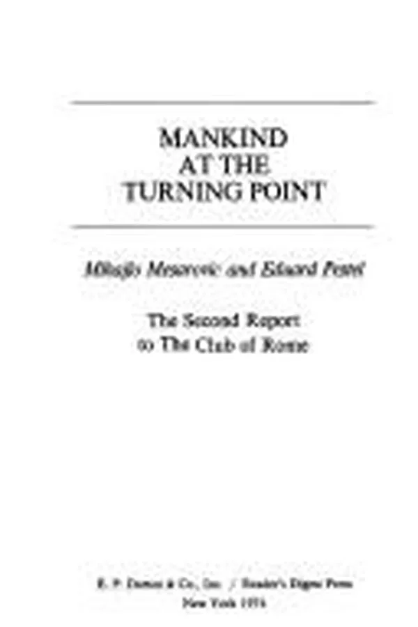 Capa de Mankind at the turning point