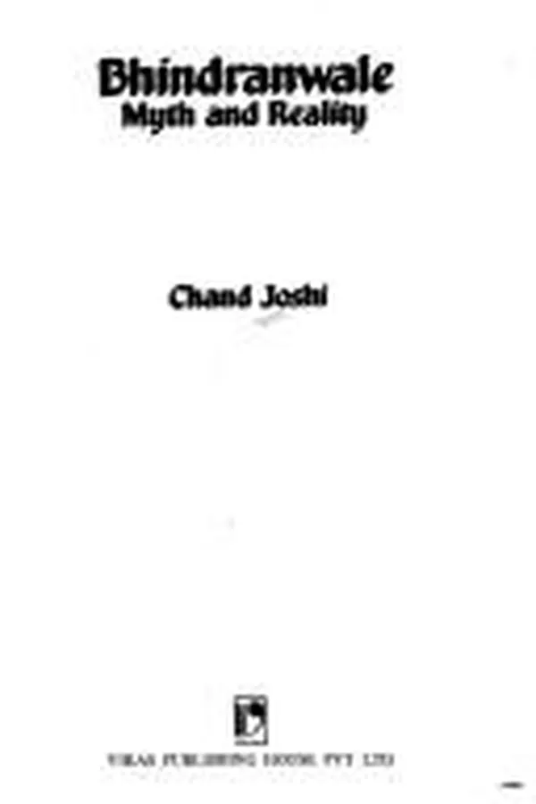 Capa de Bhindranwale, myth and reality