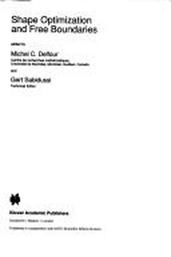Capa de Shape optimization and free boundaries