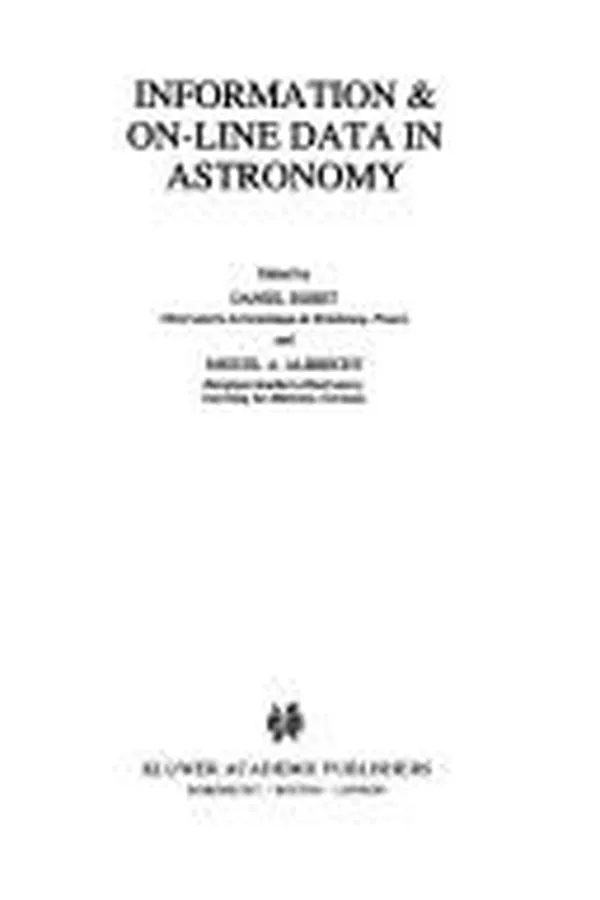 Capa de Information & on-line data in astronomy