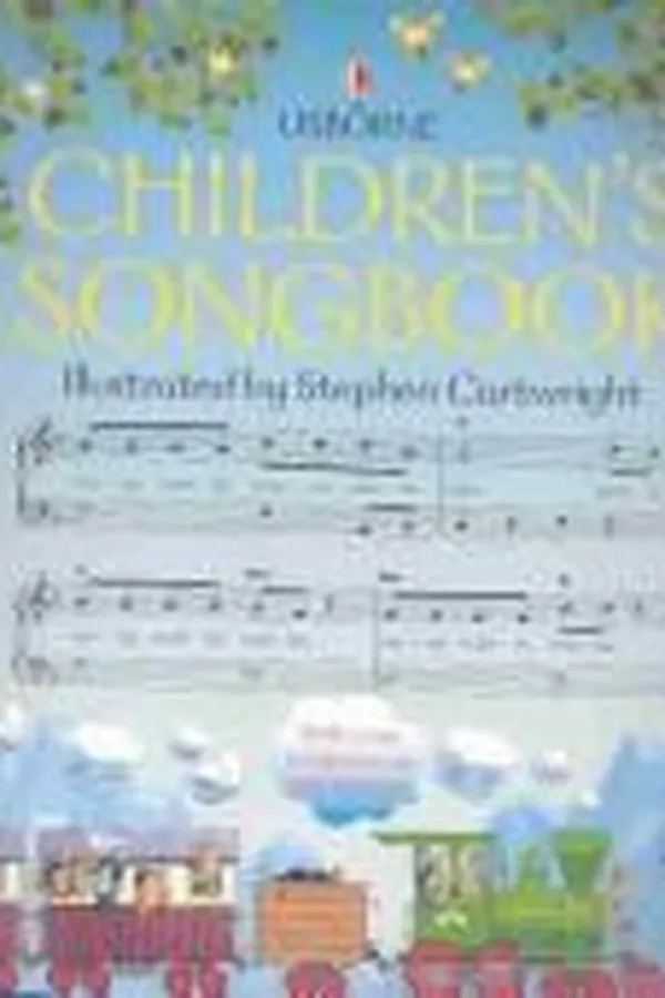 Capa de Usborne children's songbook