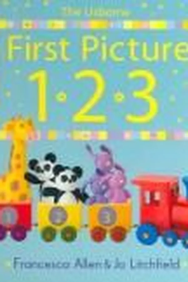 Capa de The Usborne first picture 1 2 3