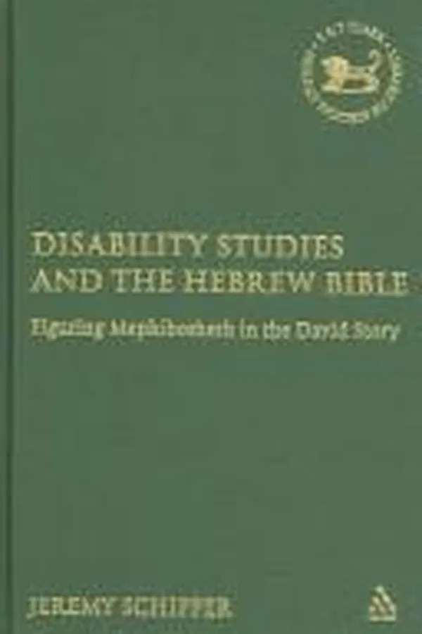 Capa de Disability Studies And the Hebrew Bible