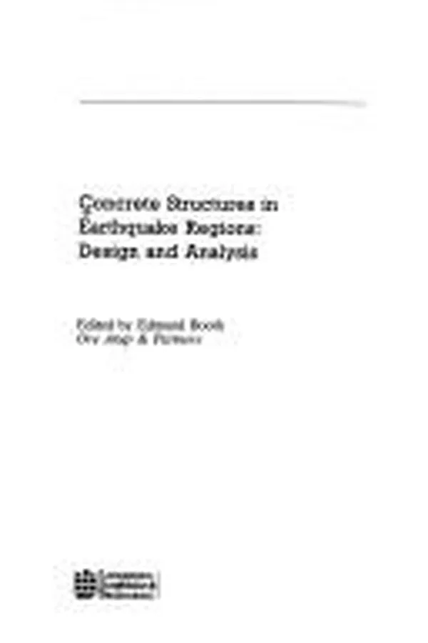 Capa de Concrete Structures in Earthquake Regions