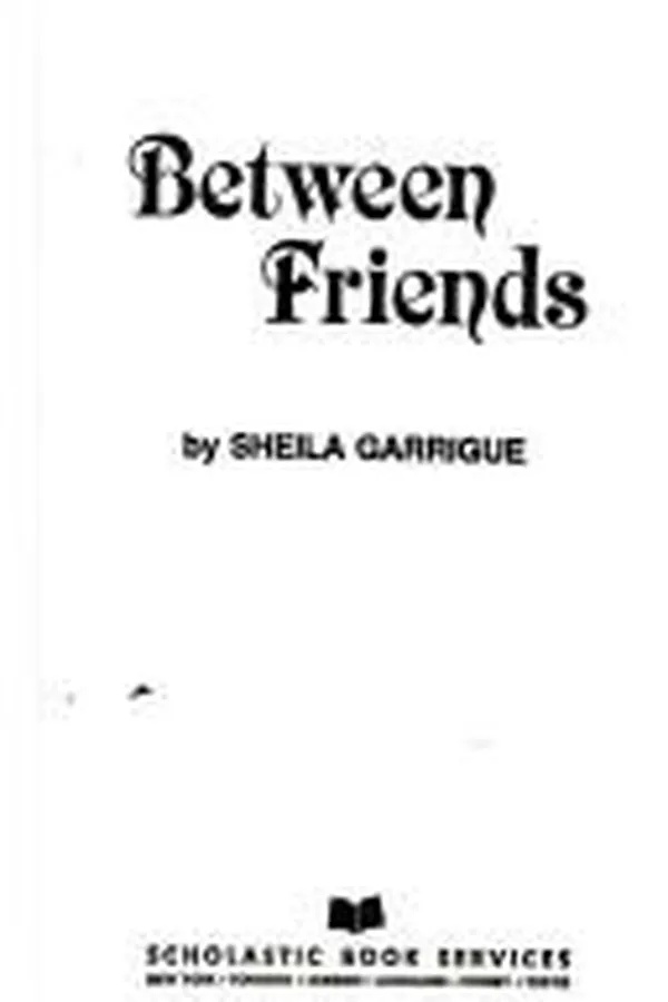 Capa de Between Friends