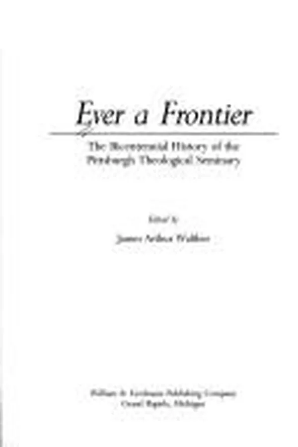 Capa de Ever a frontier