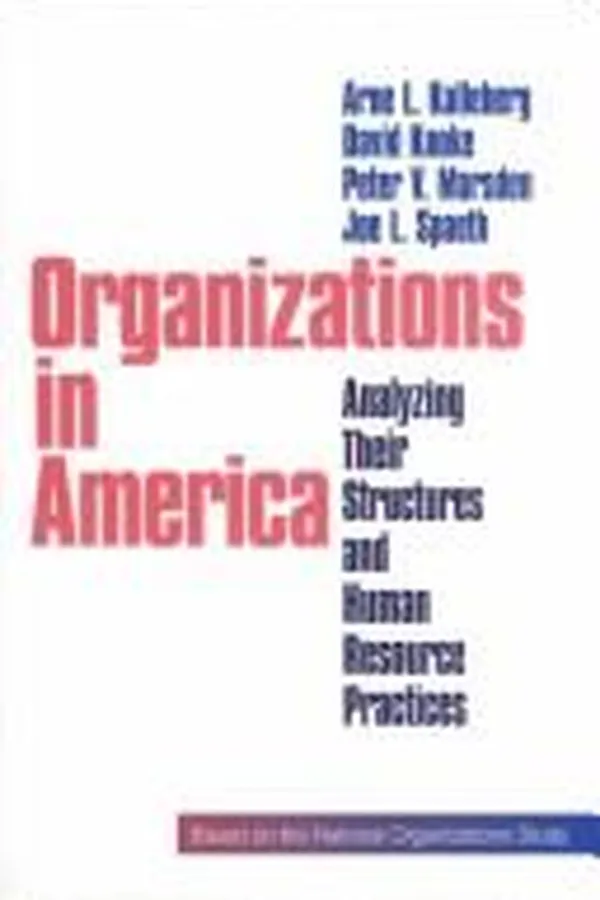 Capa de Organizations in America