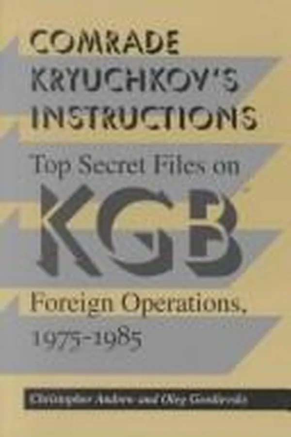 Capa de Comrade Kryuchkov's instructions
