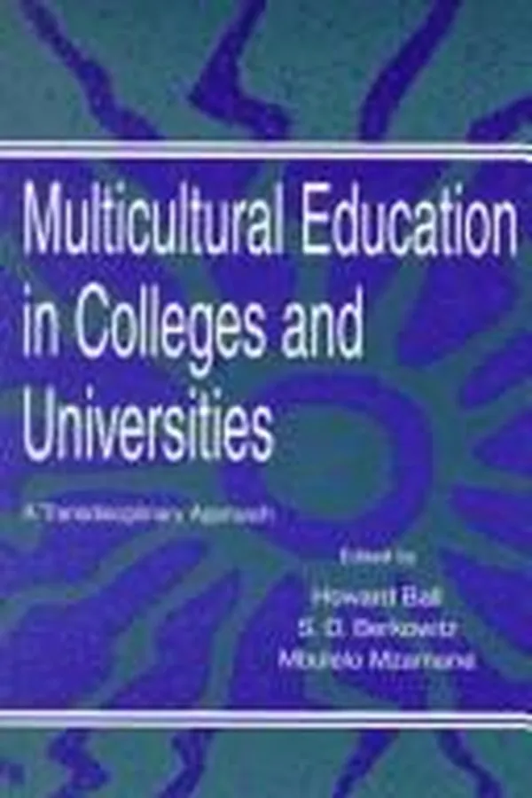 Cover of Multicultural education in colleges and universities