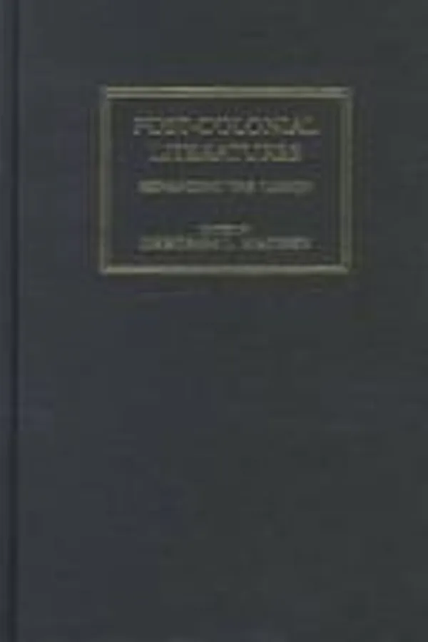 Capa de Post-colonial literatures