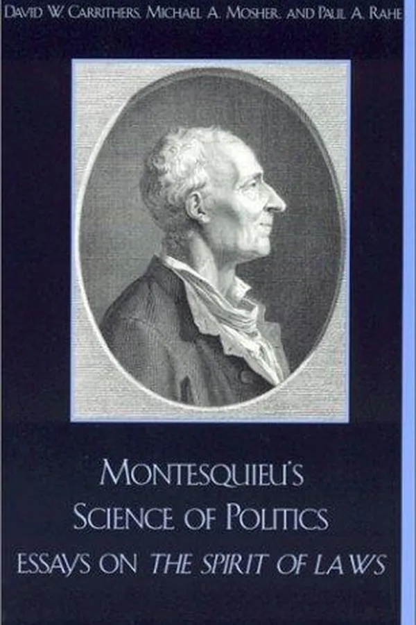 Capa de Montesquieu's science of politics