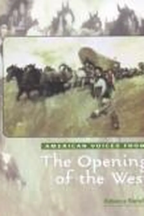Capa de The opening of the West