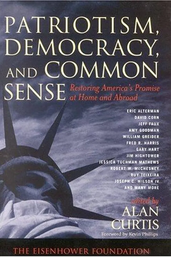 Capa de Patriotism, democracy, and common sense