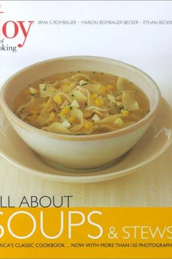 Capa de All About Soups and Stews (Joy of Cooking)