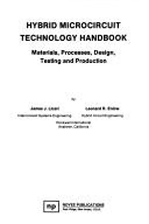 Cover of Hybrid microcircuit technology handbook