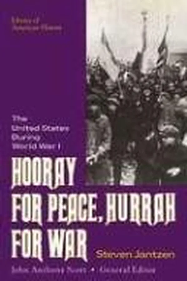 Capa de Hooray for peace, hurrah for war