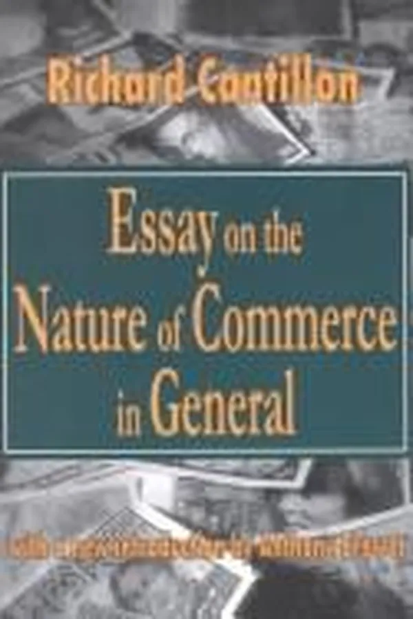 Capa de Essays on the nature of commerce in general