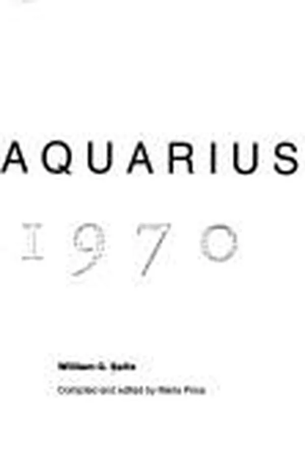 Capa de Art in the age of Aquarius, 1955-1970