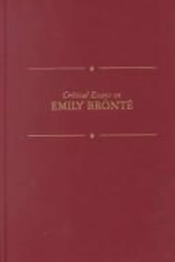 Capa de Critical Essays on British Literature Series - Emily Bronte