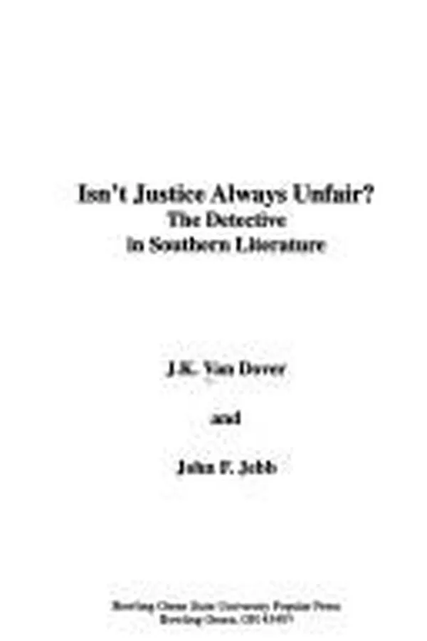 Capa de Isn't justice always unfair?