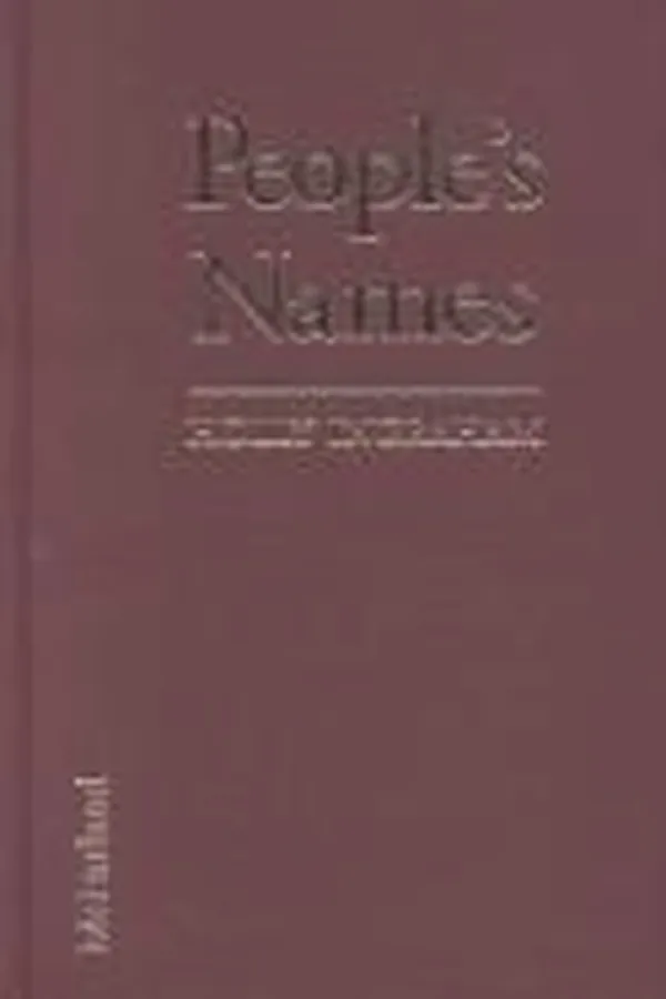 Capa de People's Names