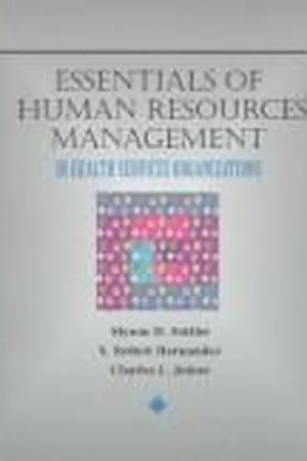 Capa de Essentials of human resources management in health services organizations