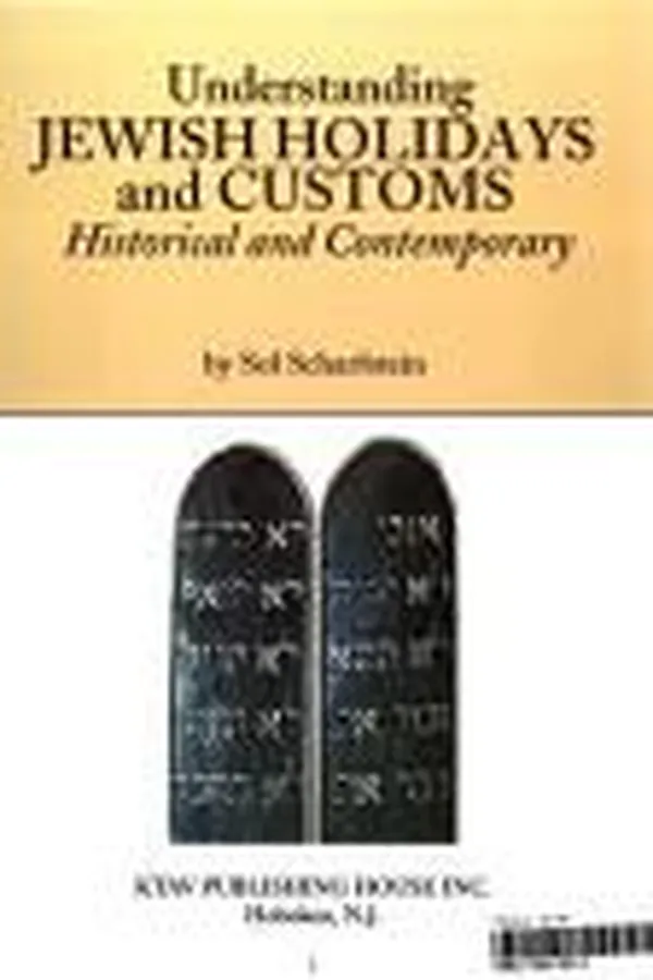 Capa de Understanding Jewish Holidays and Customs