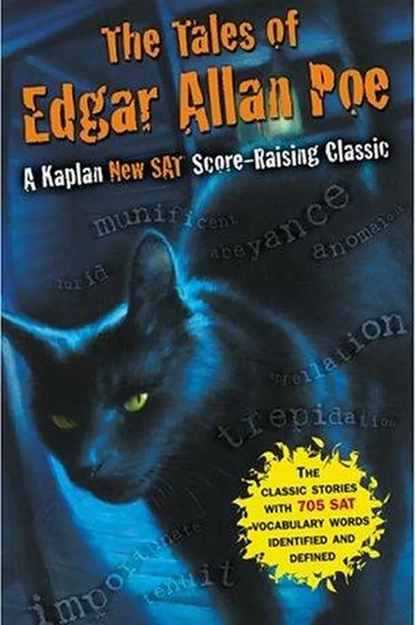 Capa de The Tales of Edgar Allan Poe (Assignation / Black Cat / Descent Into the Maelstrom / Fall of the House of Usher / Hop-Frog / Ligeia / Ms. Found in a Bottle / Murders in the Rue Morgue / Oval Portrait / Pit and the Pendulum / Sphinx / Tell-Tale Heart / William Wilson)