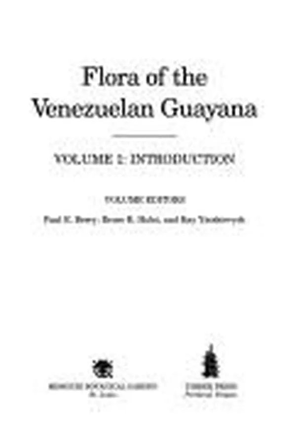 Capa de Flora of the Venezuelan Guayana