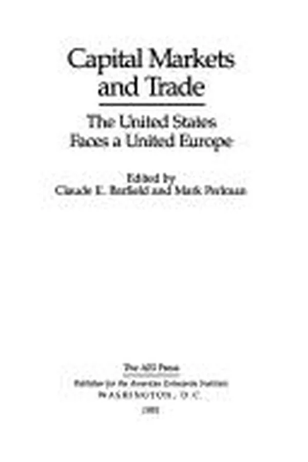 Capa de Capital markets and trade