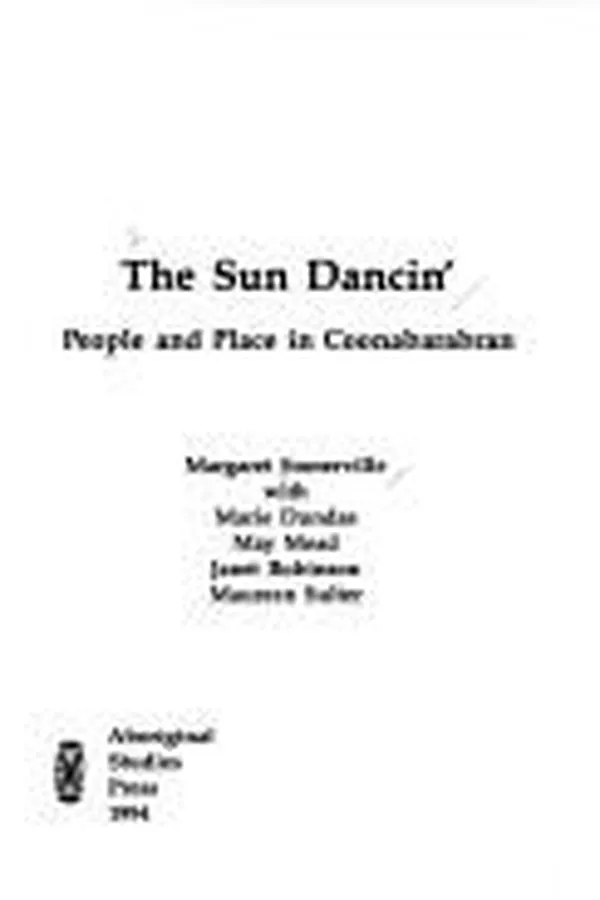Capa de The sun dancin'