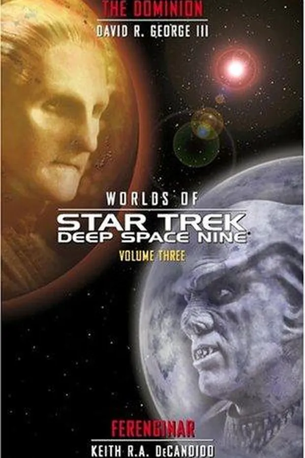 Capa de Worlds of Star Trek Deep Space Nine - Volume Three - Ferenginar and The Dominion