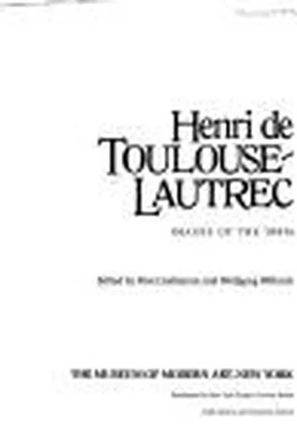 Capa de Henri de Toulouse-Lautrec